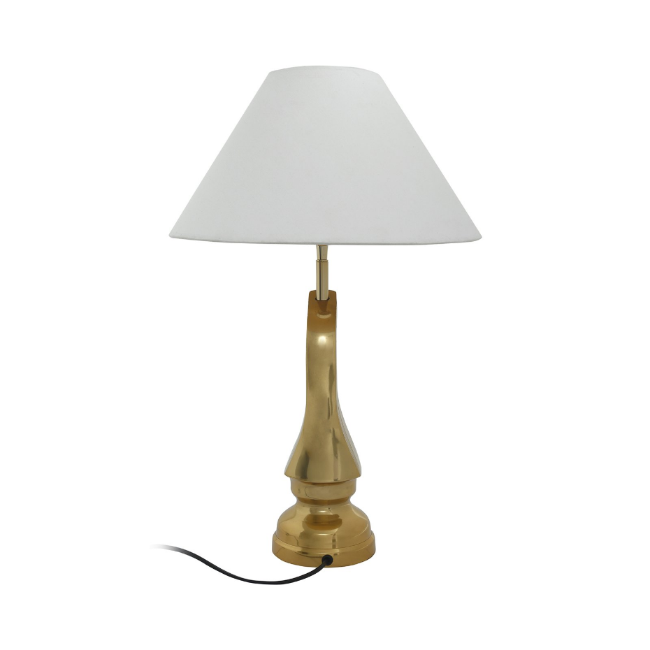 Lampe de table rectangulaire en aluminium Bishop 125
