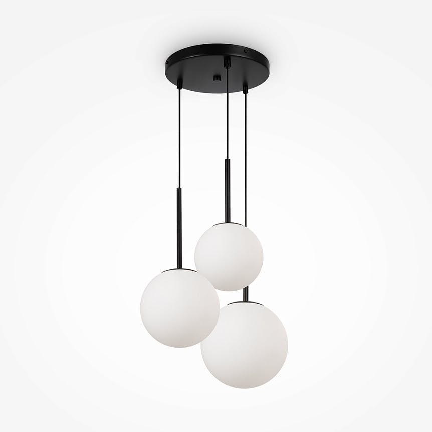 Suspension 3 globes en grappe ajustables DELTONA