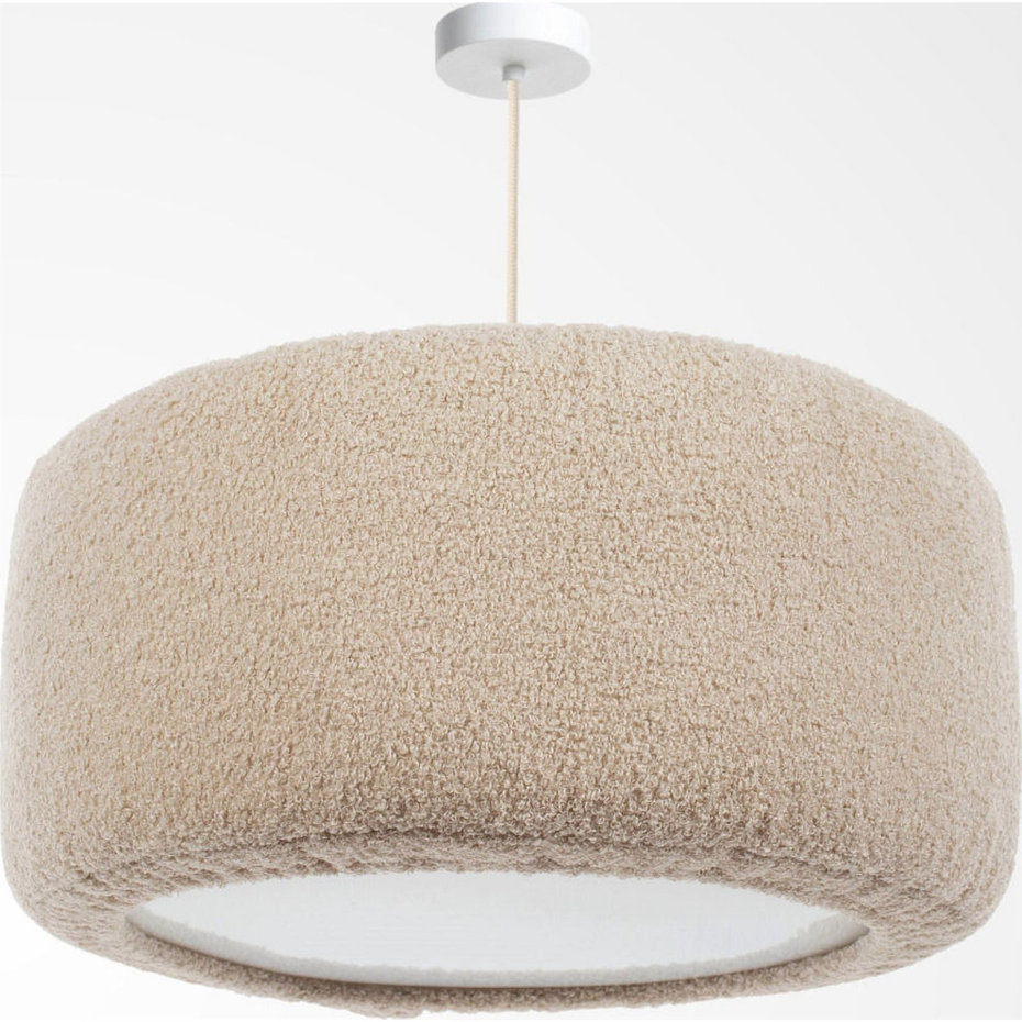Suspension nuage en tissu peluche rond Cloud
