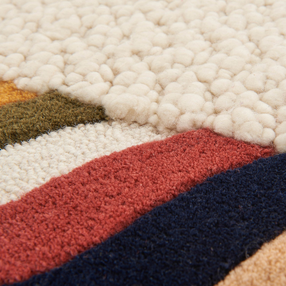 Tapis de salon laine CASTILLE