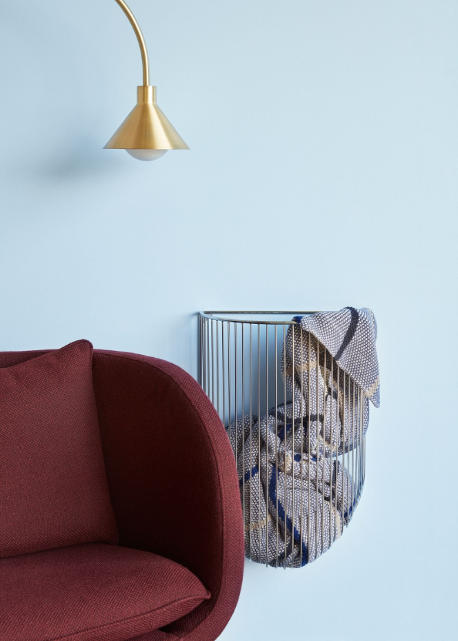 Lampadaire arc  base marbre