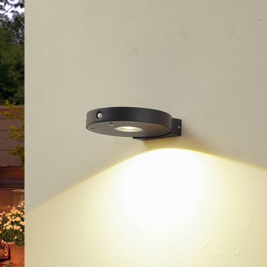 Lampe solaire extérieure en aluminiumLED