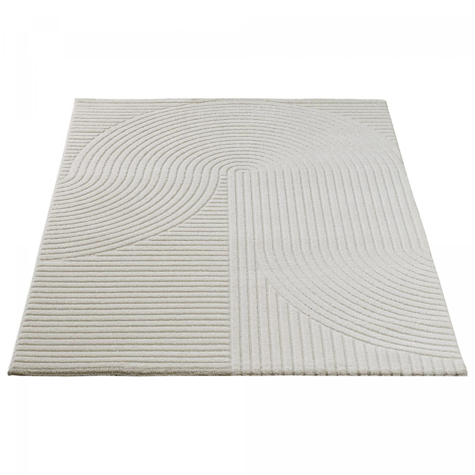 Tapis tissé à motif simple LYN9 B pour salon et chambre à coucher