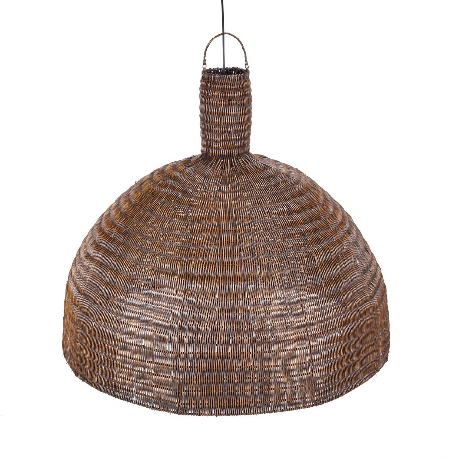 Suspension en rotin DOME