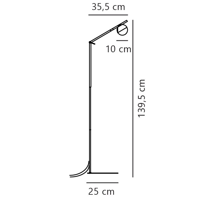 Lampadaire CONTINA