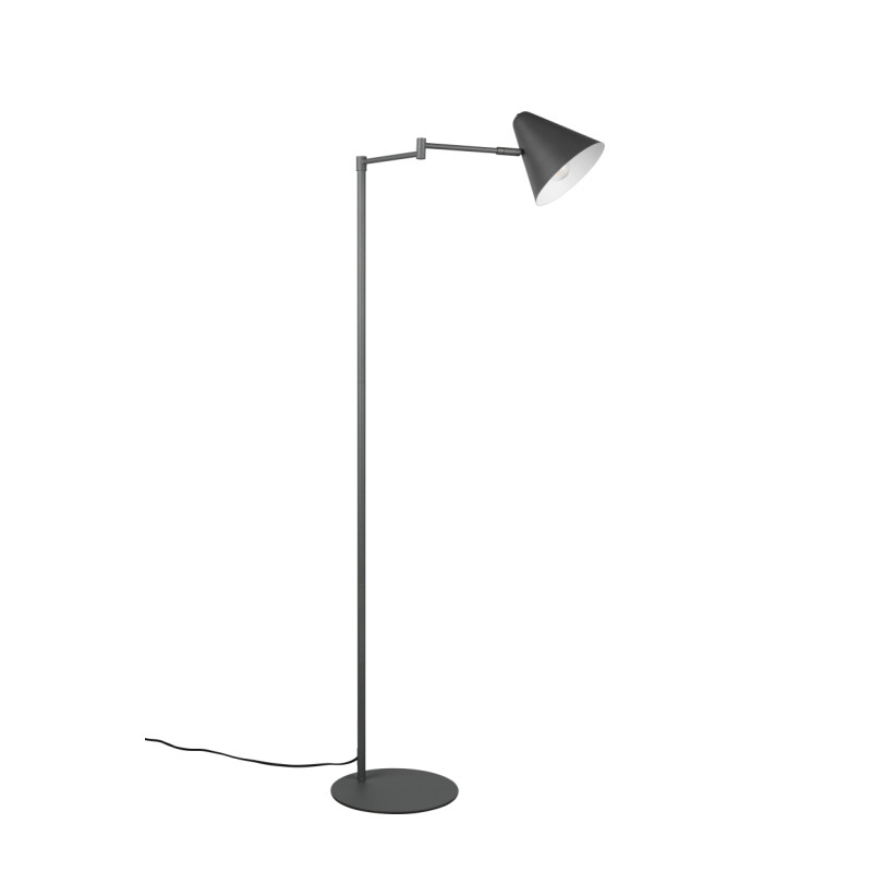 Lampadaire design en métal industriel, COSIMA