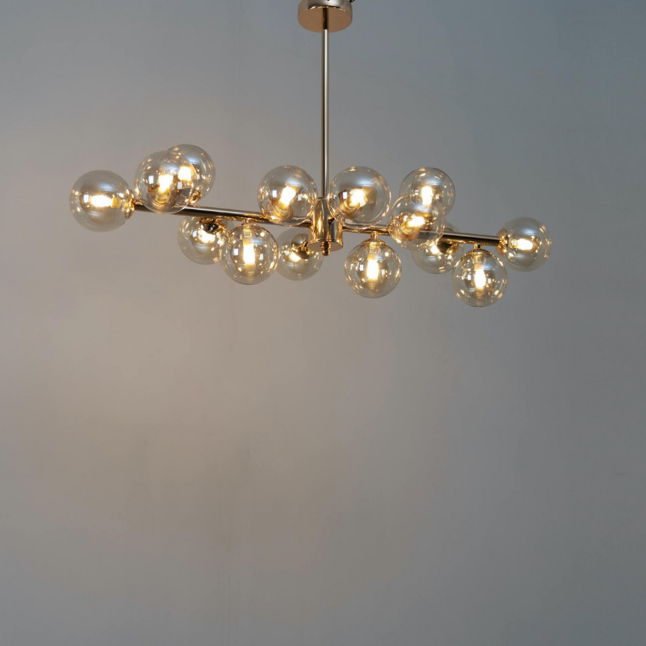 Suspension dorée dimmable - OSSANA