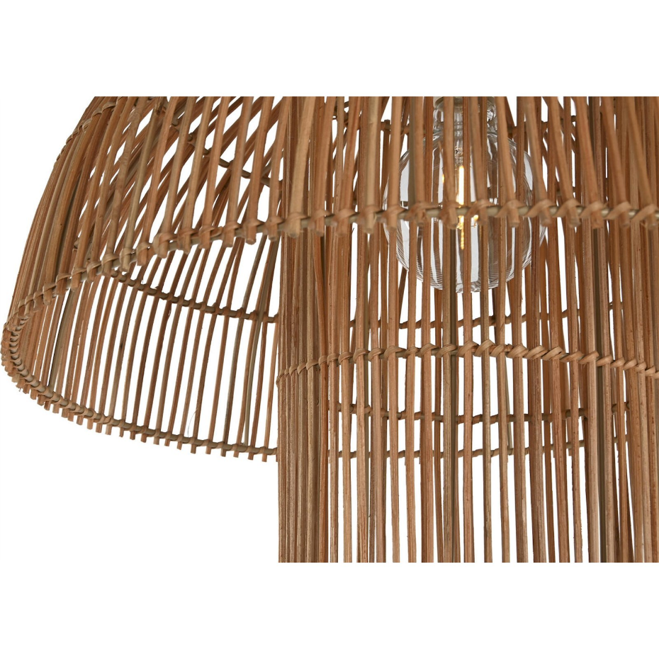 Suspension en rotin forme champignon Urban