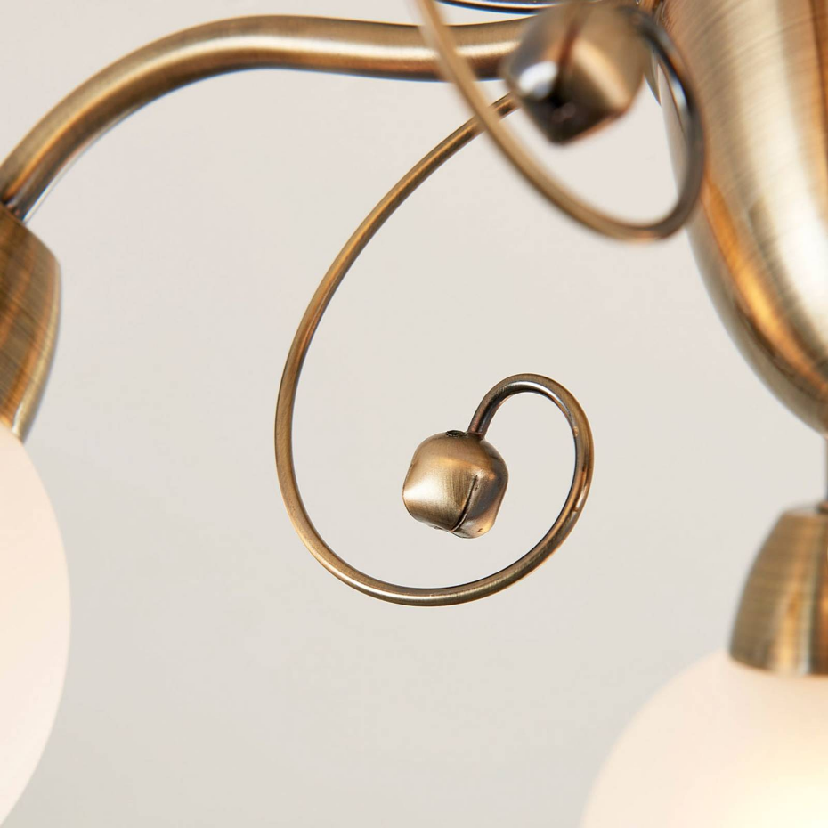 Plafonnier en verre antique, Corentin