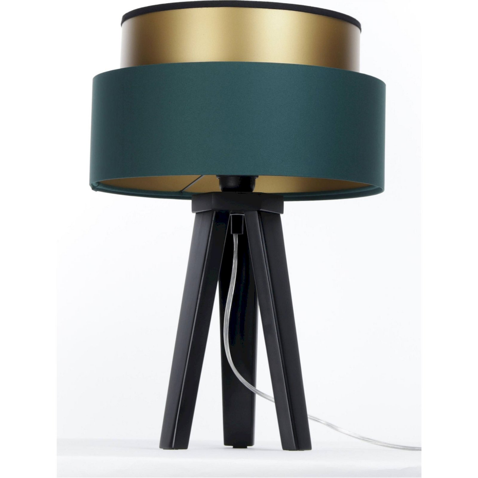 Lampe à poser ronde en PVC Duo ellegant