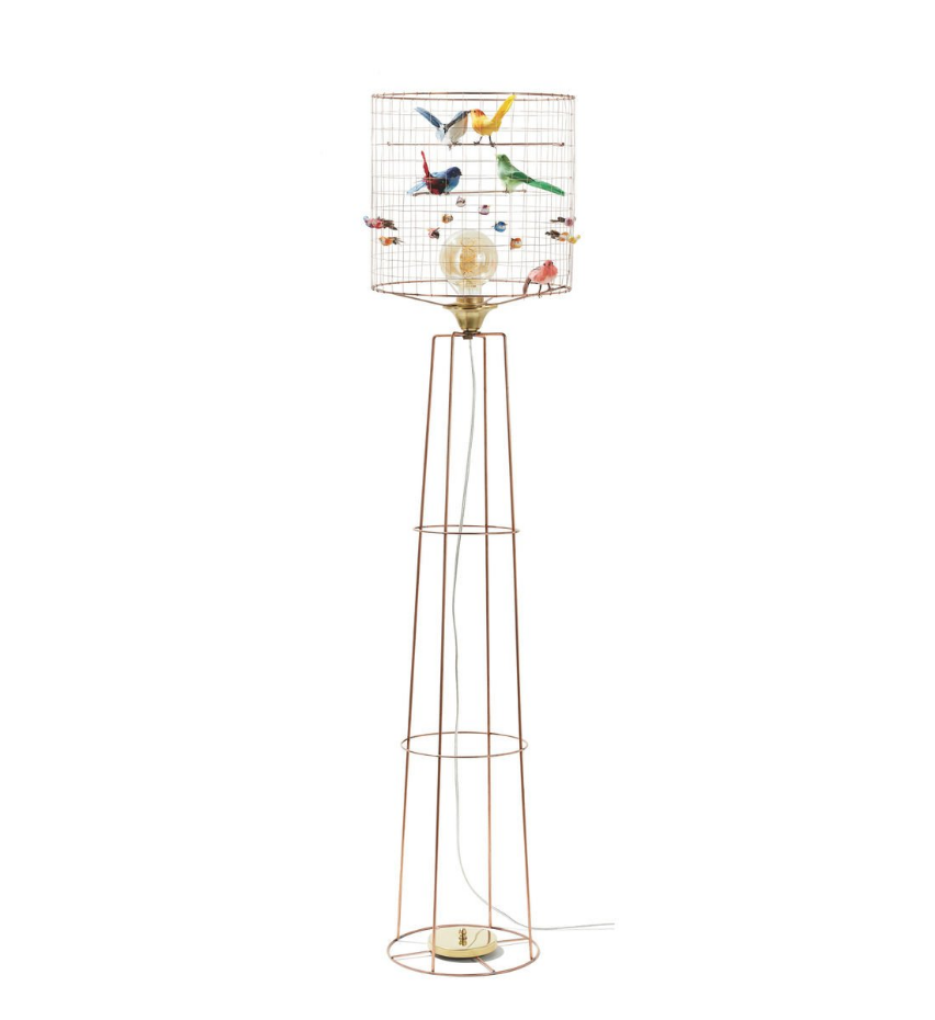 Lampadaire volière