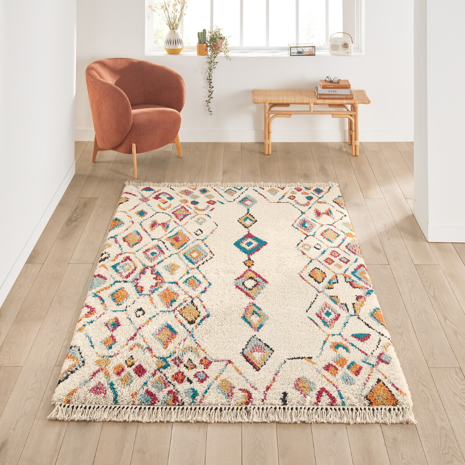 Tapis berbère coloré, Taneti
