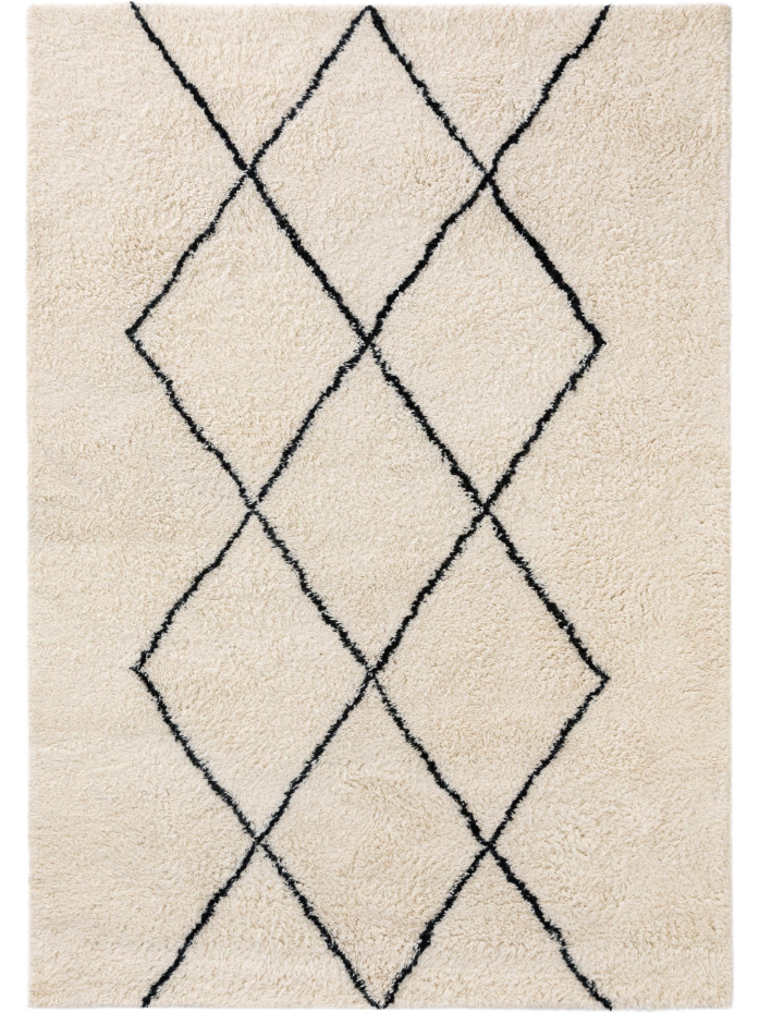 Tapis de laine tufté main BERBER