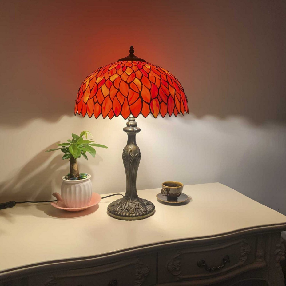 Lampe à poser grand modèle en verre mosaïque, TIFFANY CAMILLE