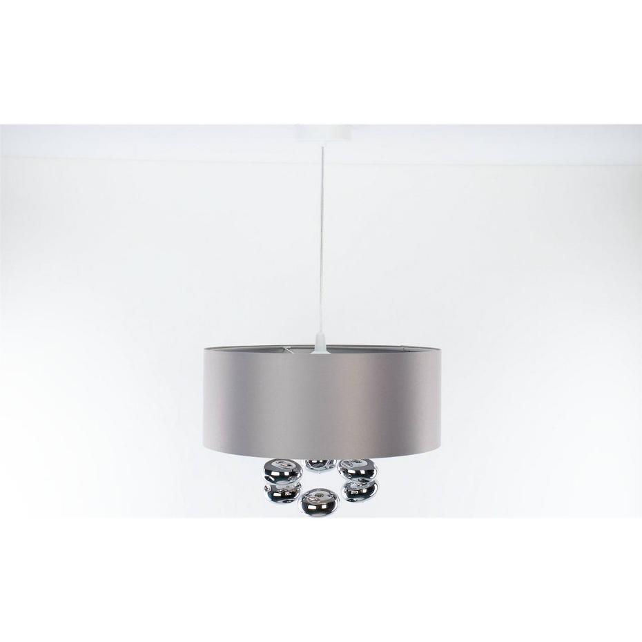 Suspension ronde en tissu boules décoratives Bubble Light