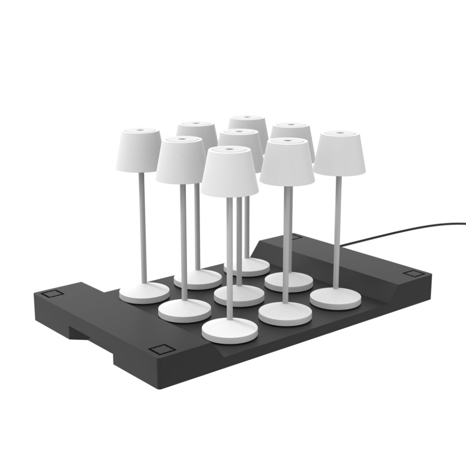 9 Lampe de table EMILY + Socle de charge