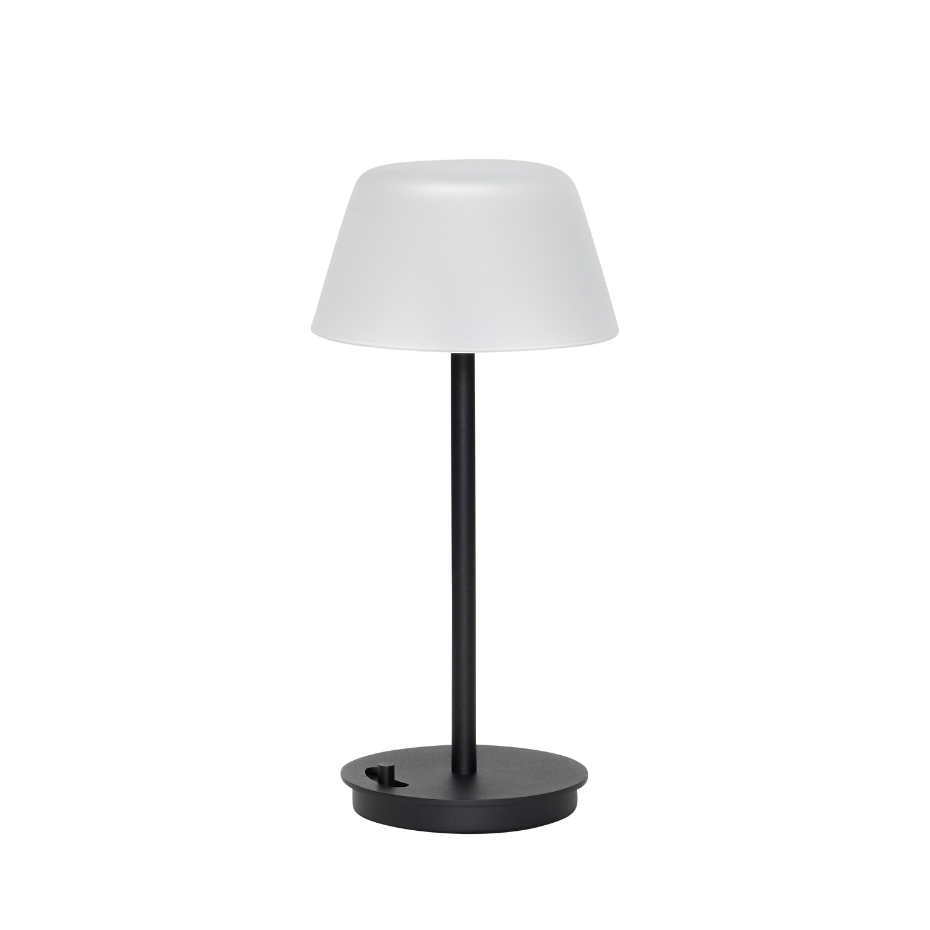 Lampe portable en verre et fer SALON