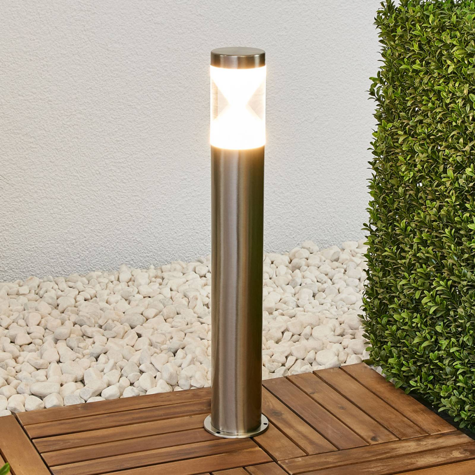 Luminaire extérieur en inox moderneLED