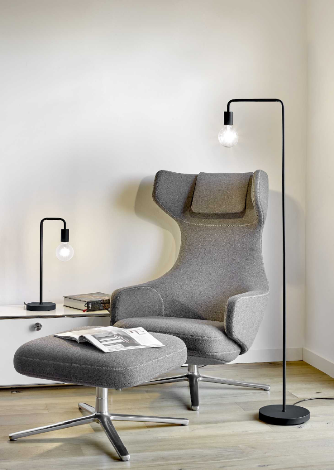 Lampe design en métal industriel, DIALLO