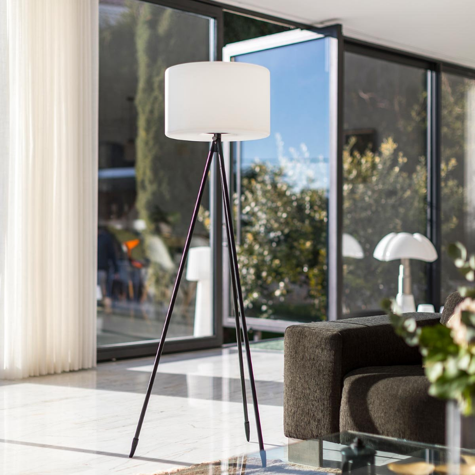 Lampadaire d'extérieur sans fil TAMBOURY RGB H150cm