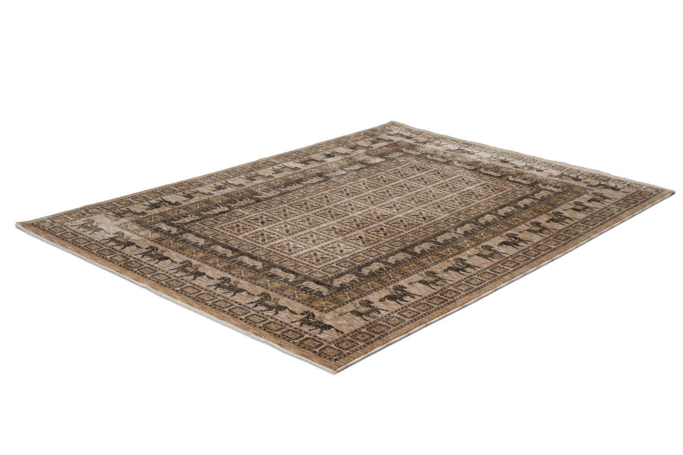 Tapis tissé avec bordure - Beatrice