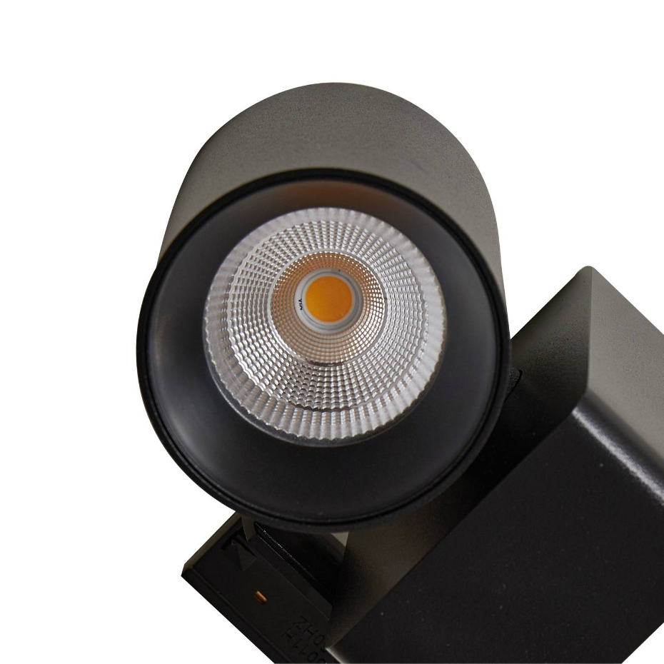 Luminaire sur rail électrique en aluminiumLED