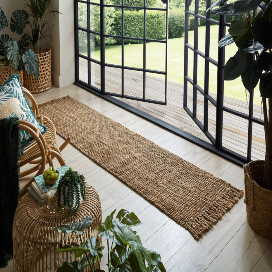 Tapis jute de couloir L'AUTHENTIQUE