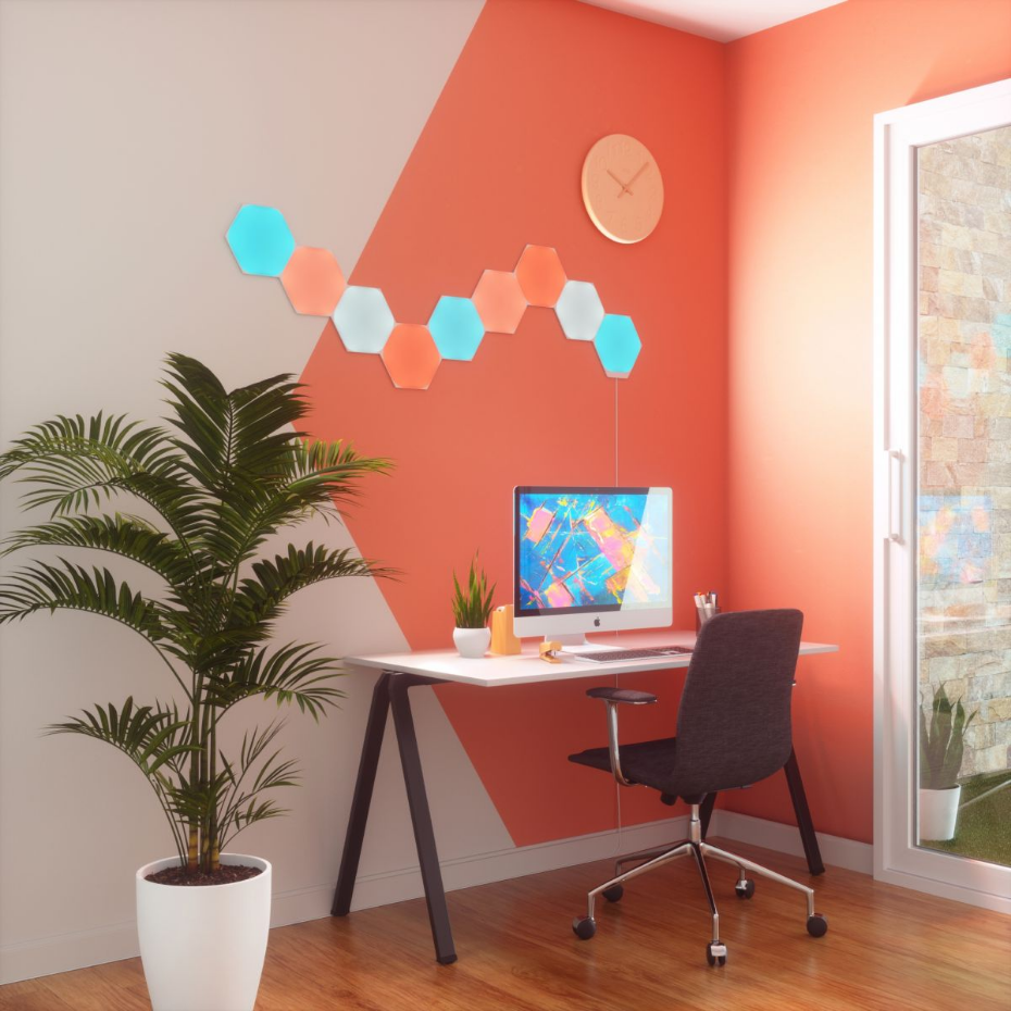 Panneaux lumineux Shapes Hexagons Expansion -3pcs
