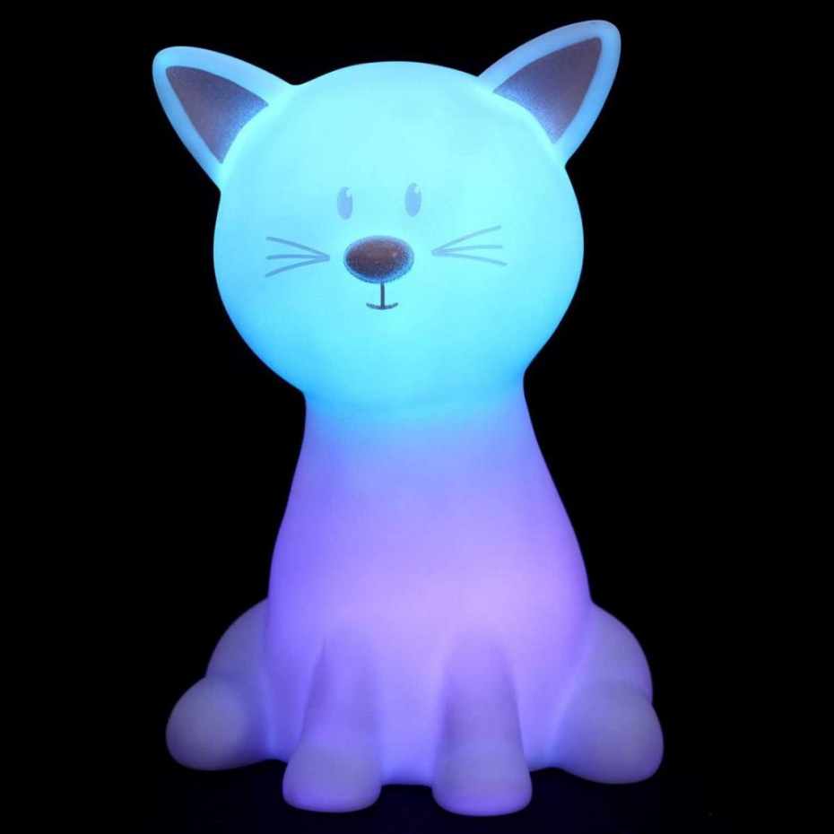 Lampe veilleuse LED chat