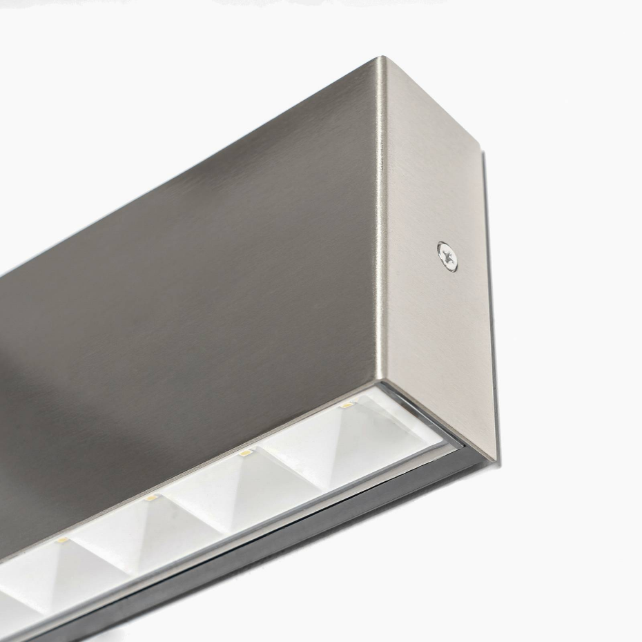 Applique extérieure en inox moderneLED