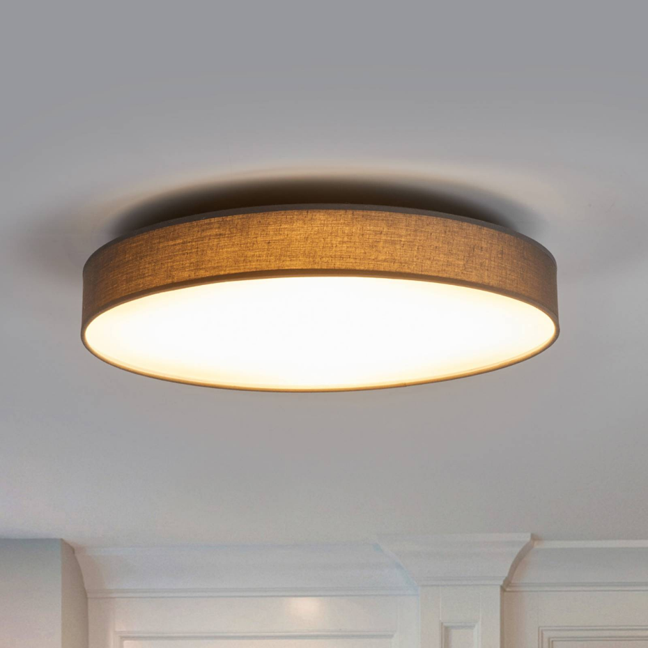 Plafonnier en textile moderneLED, Saira