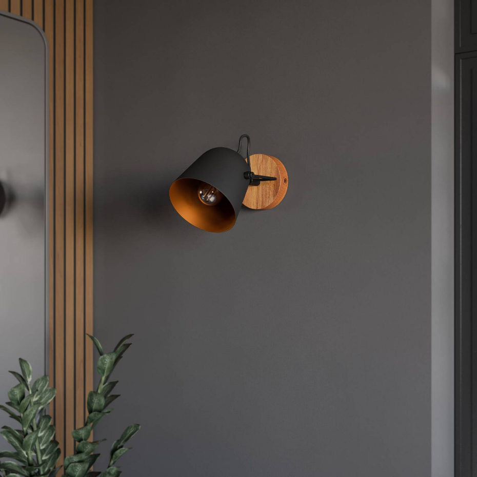 Spot en bois moderne, Adalin