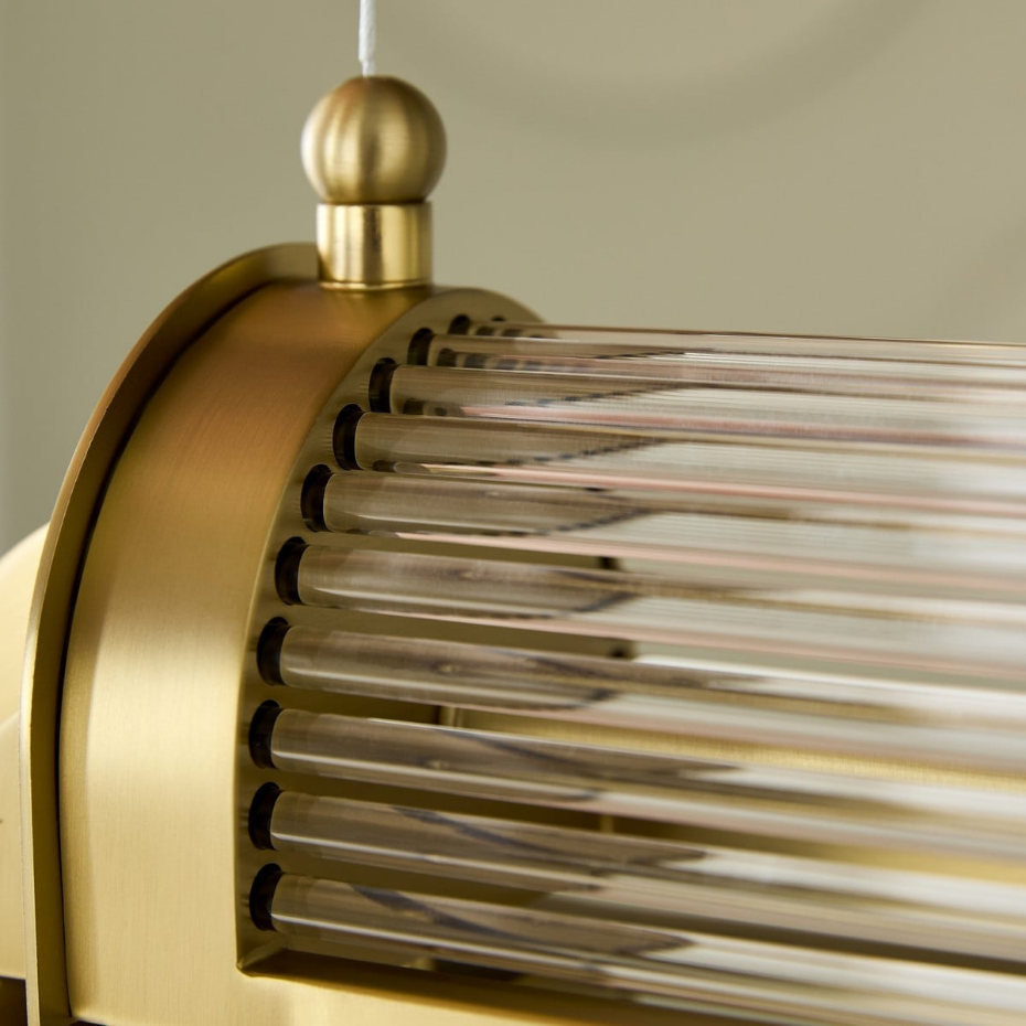 Lustre en verre et métal GRAND REX