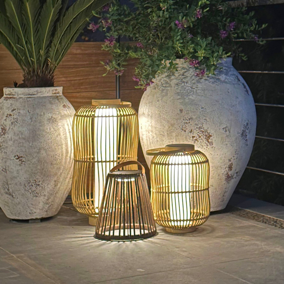 Lanterne solaire batterie MARIEL H40CM