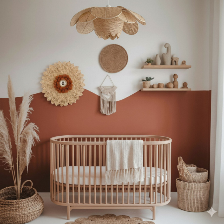 Applique murale en bambou, DAISY