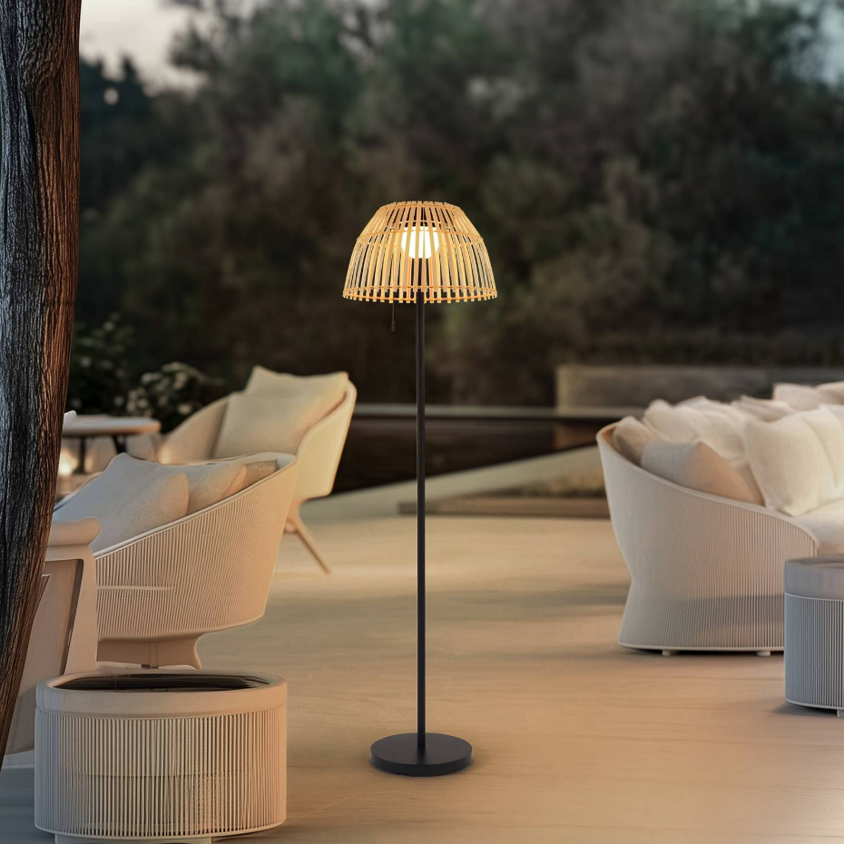 Lampe solaire en aluminium traditionnelleLED