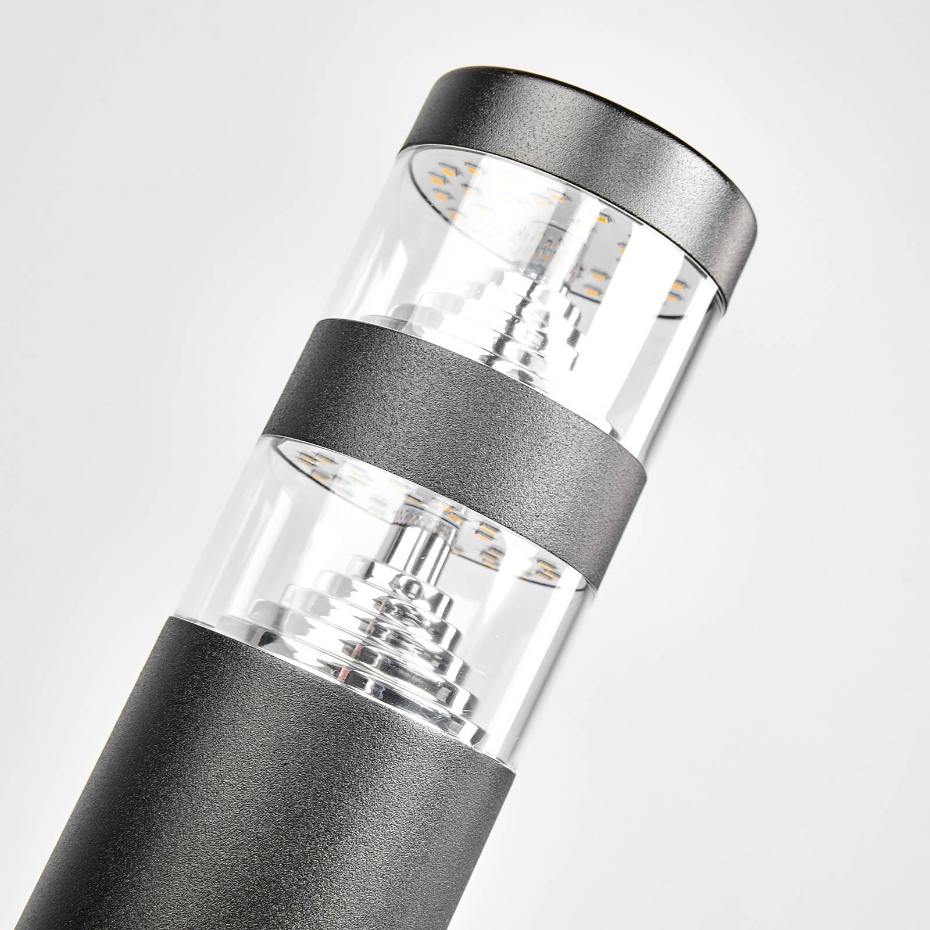 Luminaire extérieur en inox moderneLED