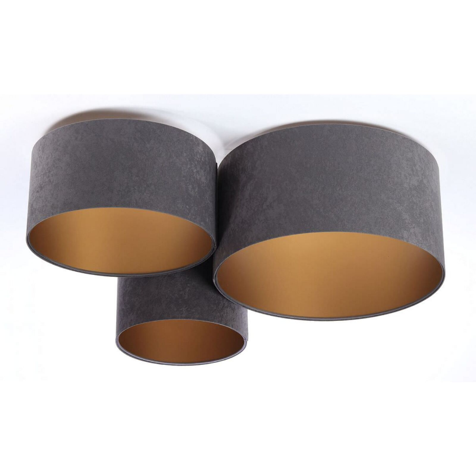 Plafonnier en tissu Trio