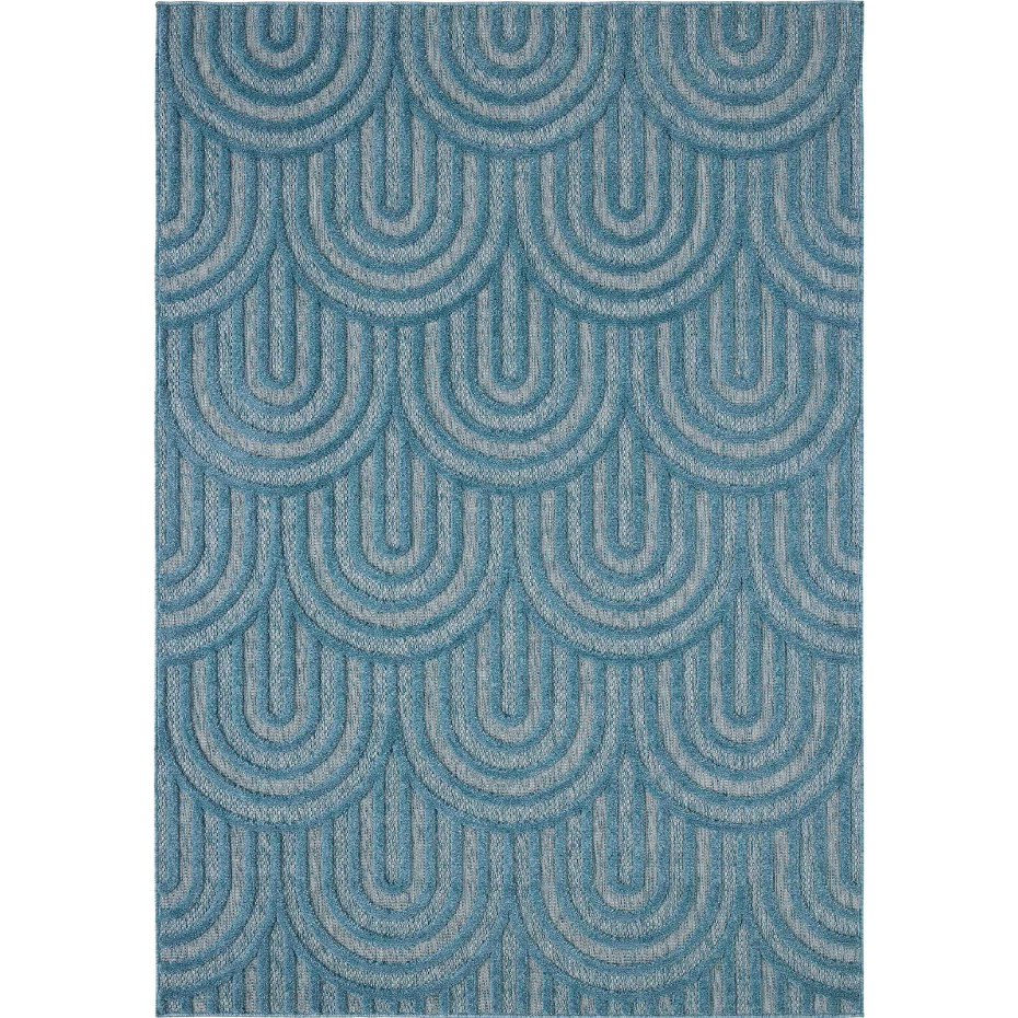 Tapis en polypropylène rectangulaire Santorini