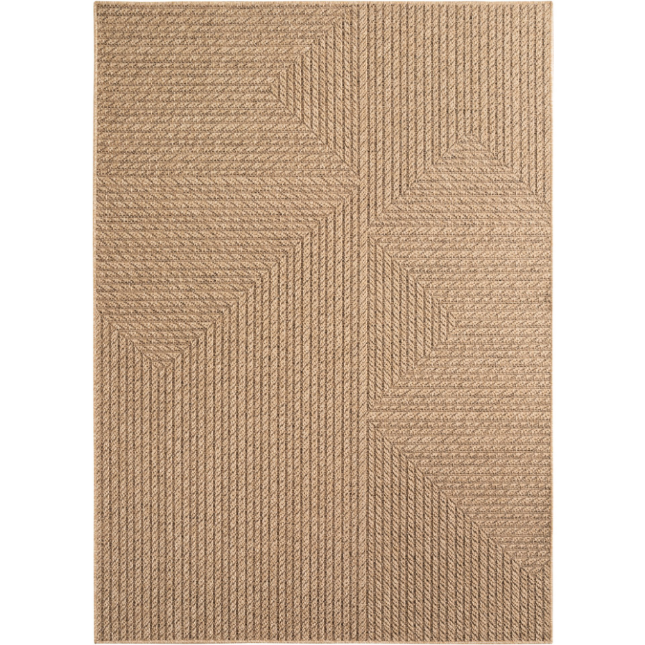 Tapis design intérieur extérieur effet jute LINORA