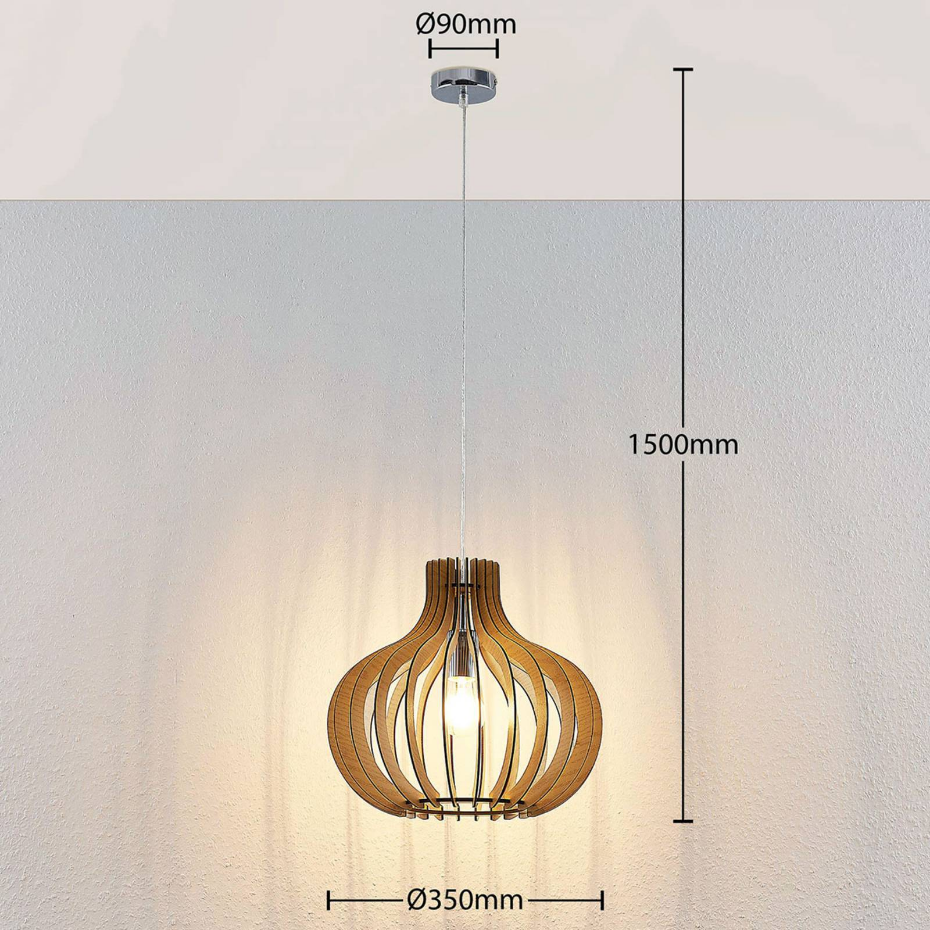 Suspension en bois scandinave, Sina