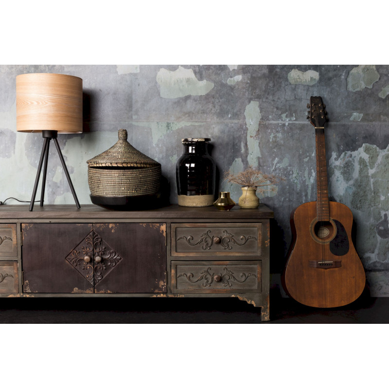 Lampe design en bois bohème, WOODLAND