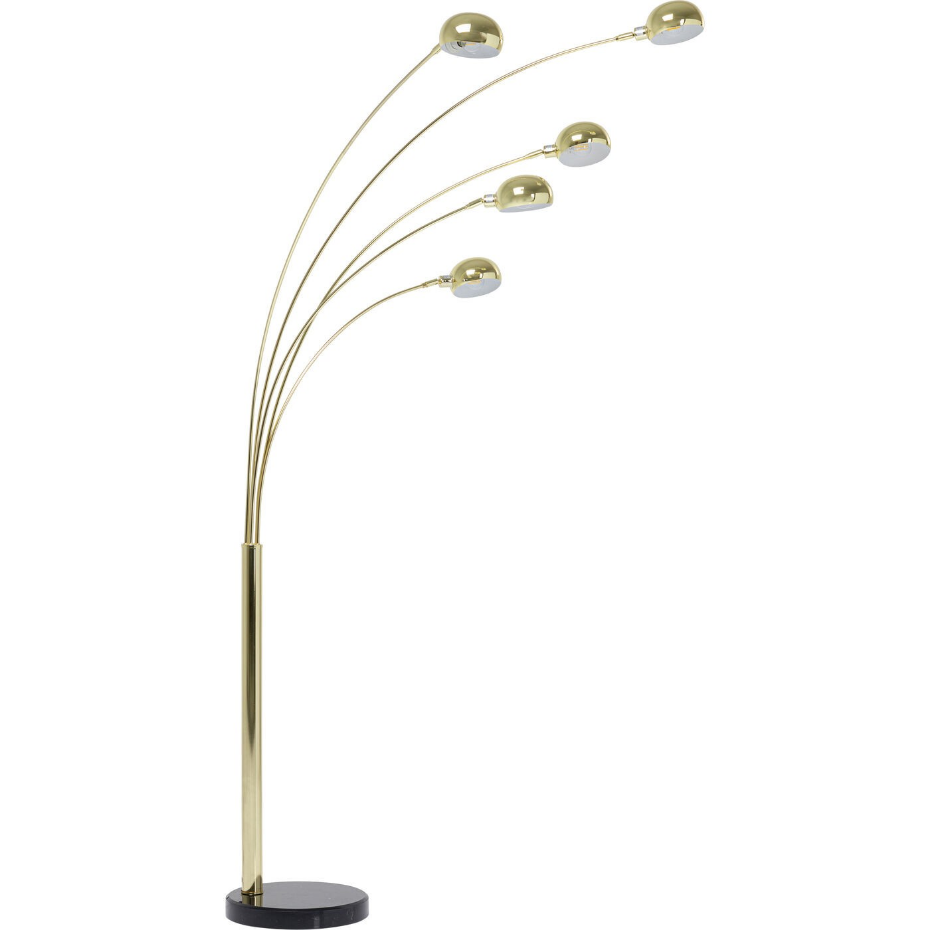 Lampadaire en acier 215cm, FIVE FINGERS