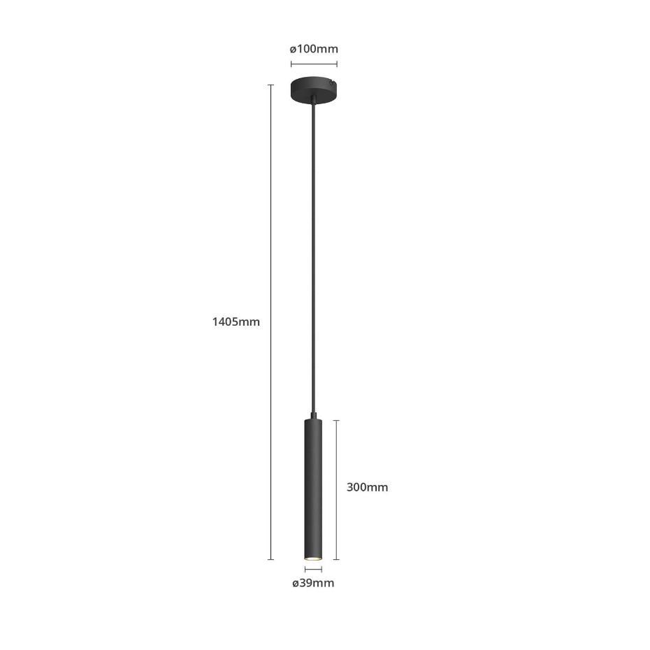 Suspension en aluminium moderneLED, Franka