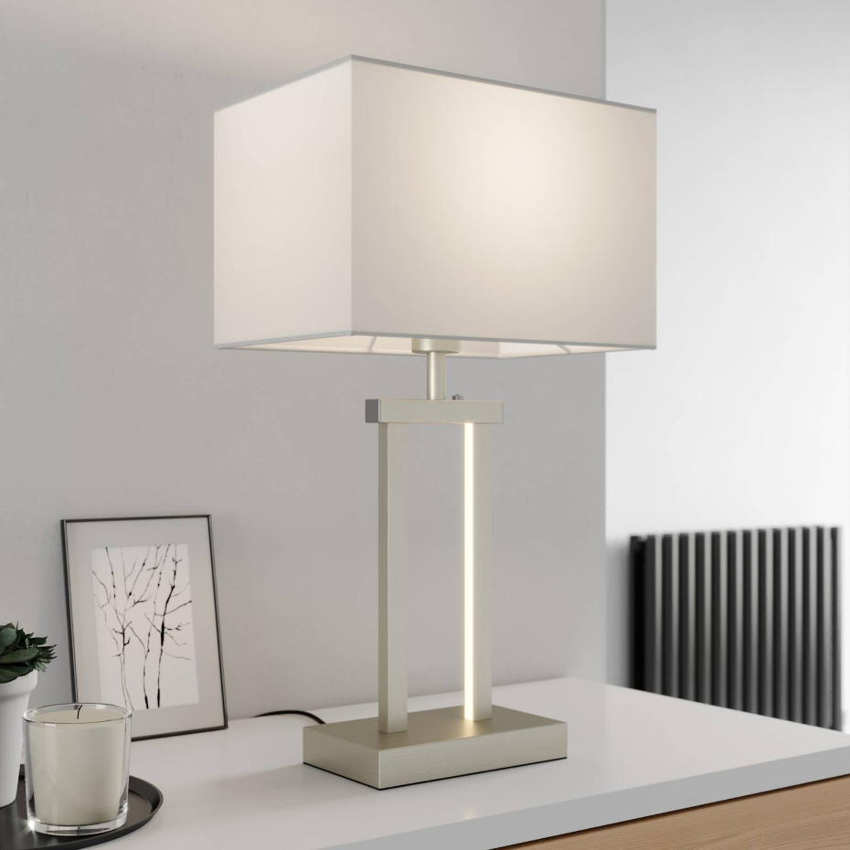 Lampe à poser en textile moderne, Sigurd