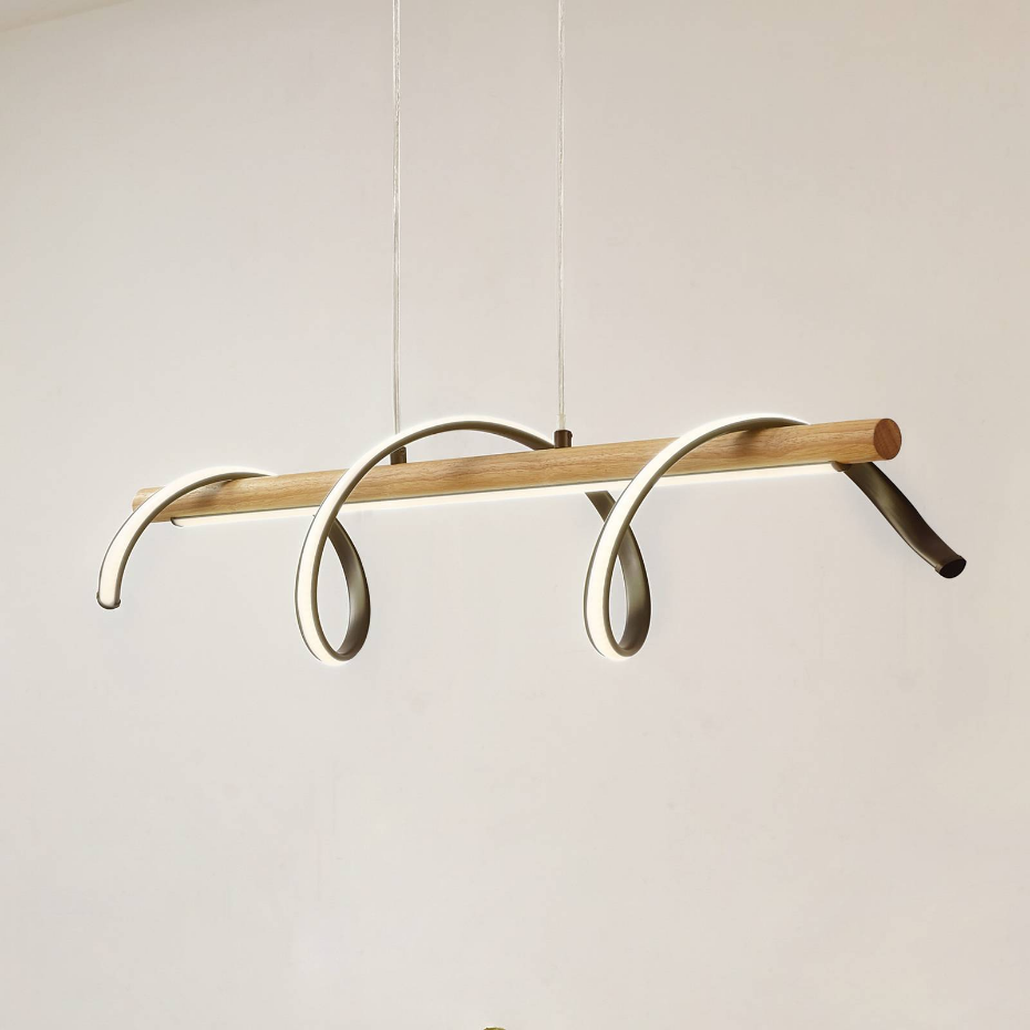 Suspension en aluminium traditionnelLED