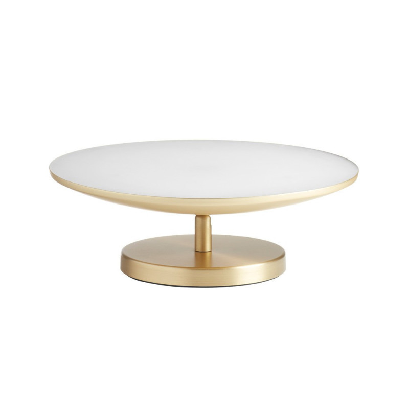 Lampe A Poser Led Puissante Dimmable Boom Laiton Mat