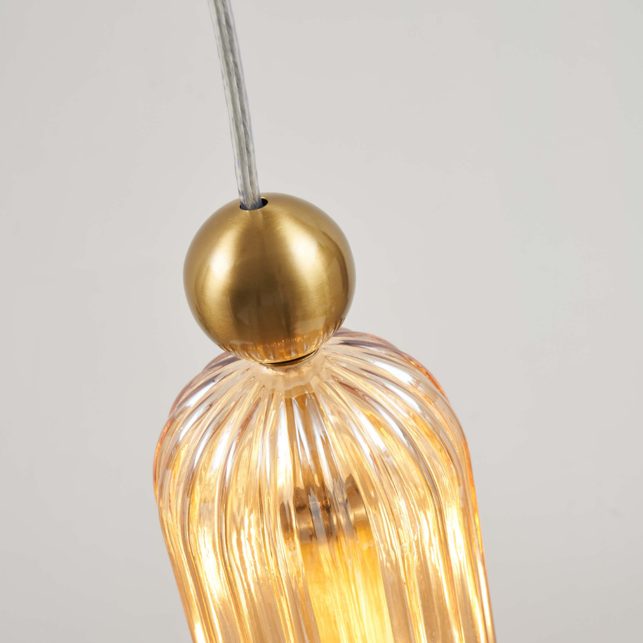 Suspension en verre cylindrique - LEONORA