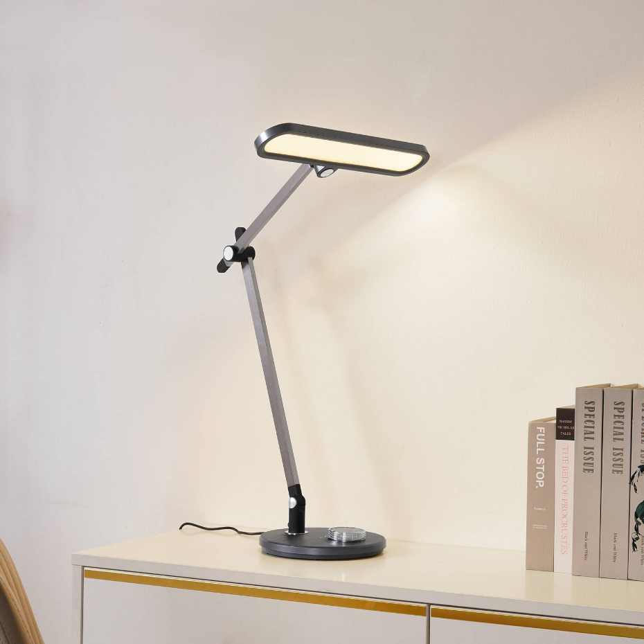 Lampe à poser en aluminium moderneLED, Elvir