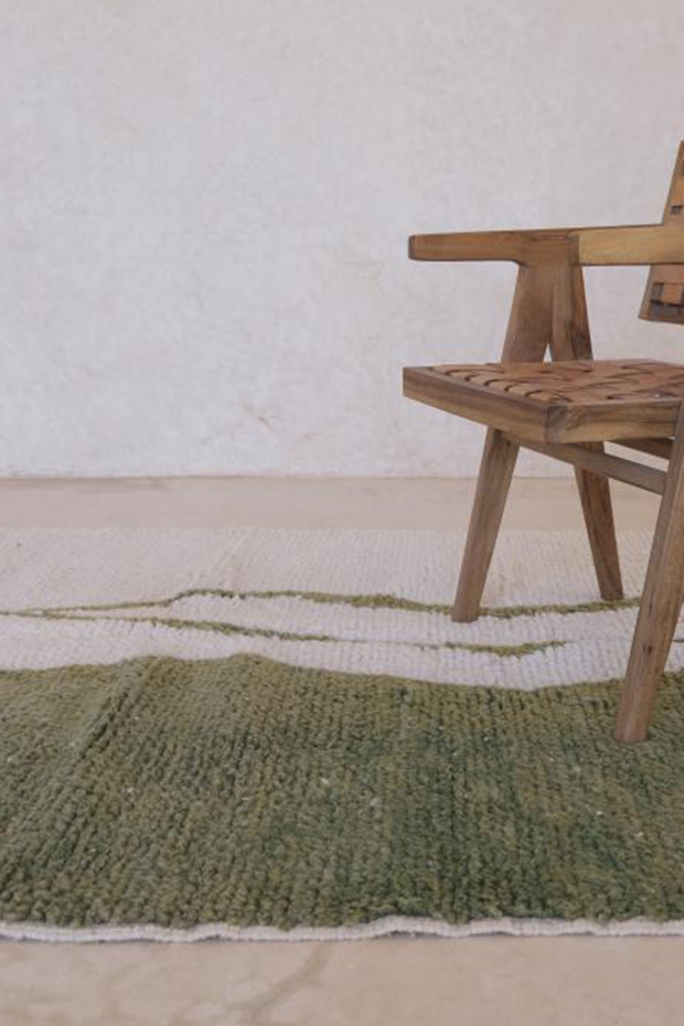 Tapis berbère contemporain noué main - tapis sur mesure